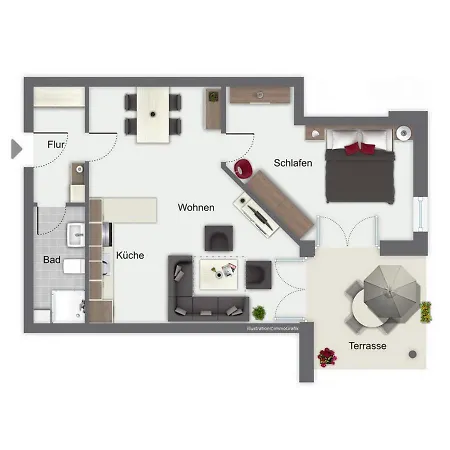 Duenenblick 39 Apartman